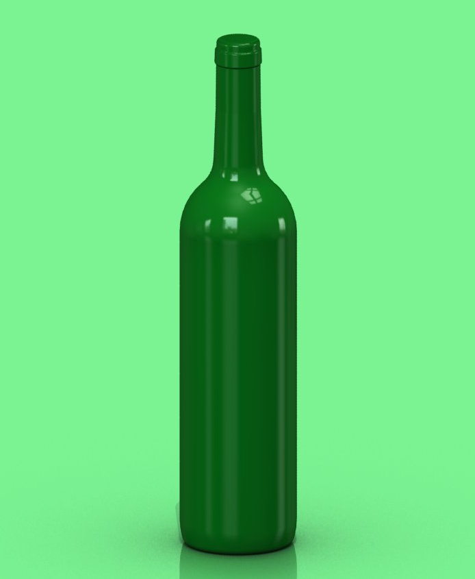 Red wine Bottle